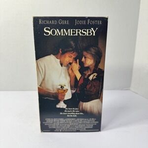 Sommersby VHS 1993 Richard Gere Jodie Foster Warner Home Video Drama Romance VTG